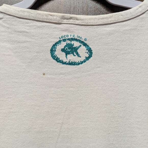 90s Colorful Fish Siesta Key Women's T shirt - Picture 7 of 7